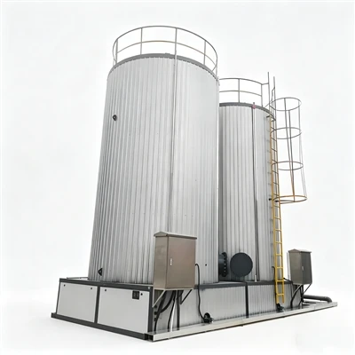 Is de temperatuur van het asfalt uniform in de verticale asfaltopslagtank?